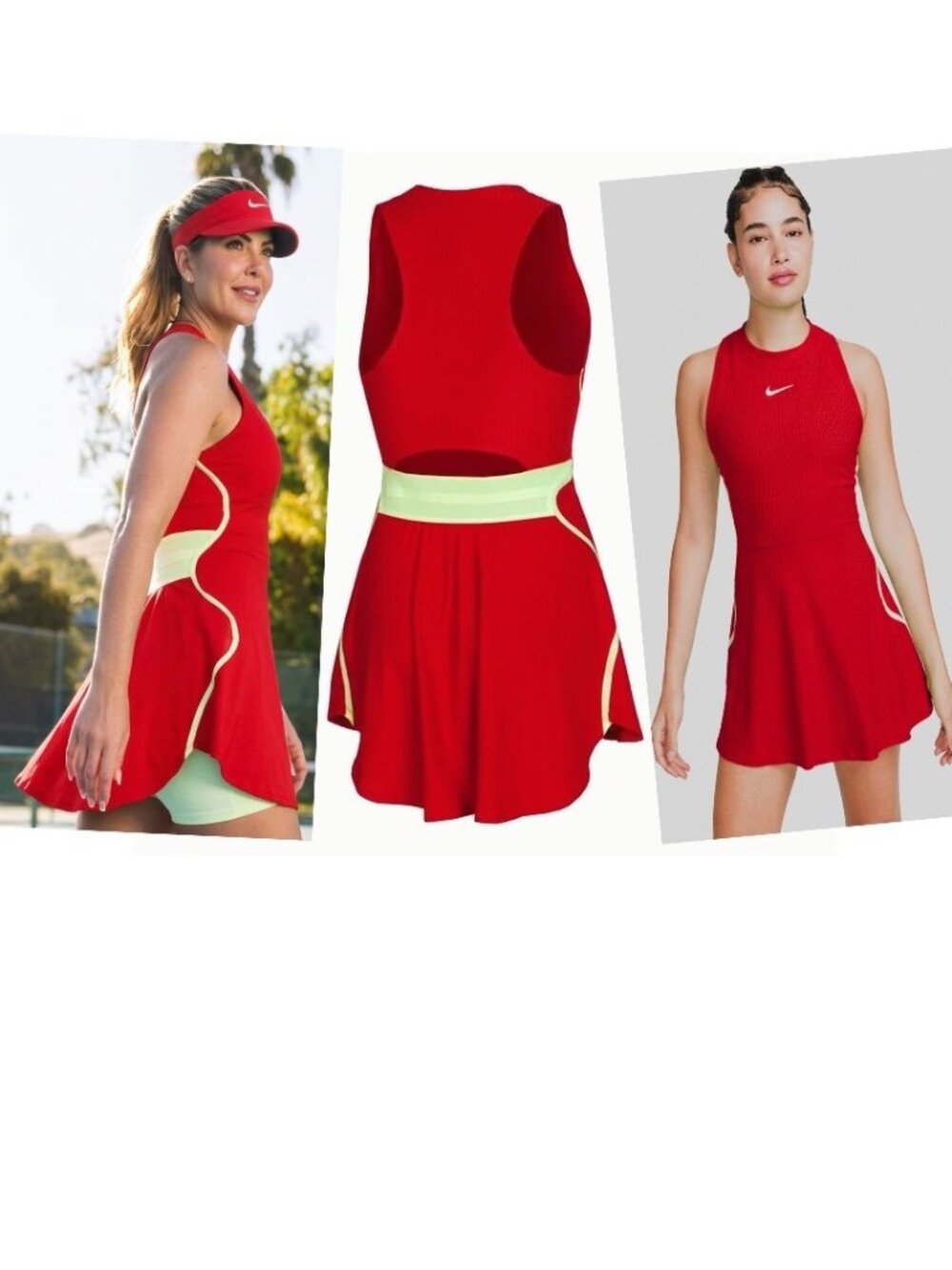 Nwt Nike Red Tennis Dress XS